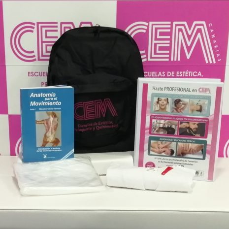 Foto-materiales-curso-Tecnico-en-Quiromasaje-y-Balneoterapia