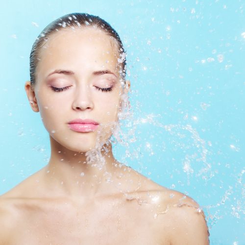 agua como terapia de belleza